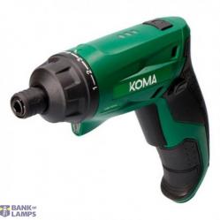 Cordless Screwdriver KOMA with rechargeable batt. 3.6V 08704 EDM