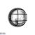 Wall light RONDO E27 60W IP44 black EDM 34353