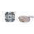 8140.9 Rotatory room thermostat with floor sensor with Resistance sensor Turn Heater 1 gang(s)