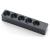 Extension without wire 16A  5P a/z black 2505-N FAMATEL