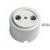 RTV/SAT FINAL SOCKET WHITE VENEZIA/GARBY Fontini 30-709-17-2