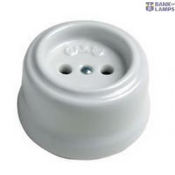 Two-pole Socket Garby with Shutters Fontini 30-205-17-2