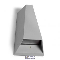 WALL FIXTURE TAYLOR 2xLED 05-9592-34-CL grey LEDS-C4