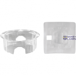 Karre-Meridian Accessory Colorless - General Two Gang Switch Seal