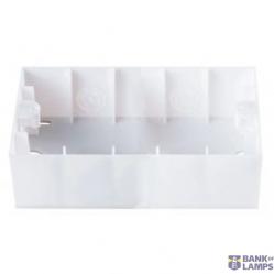Karre Accessory White 2 Gang Surface Mounted Box