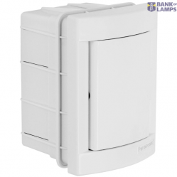 Flush Mounted MCB Box Colorless - General Flush Mounted MCB Box 2 Gang - H F