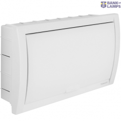 Flush Mounted MCB Box Colorless - General Flush Mounted MCB Box 18 Gang - H F