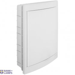 Flush Mounted MCB Box Colorless - General Flush Mounted Dist. Box 36 Gang - H F