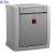 Pacific Grey (Quick Connection) Illuminated Two Way Switch