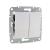 Sedna - 1pole 2-circuits switch - 10AX without frame white