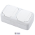 Palmiye White Earth Socket + Earth Soc Hor CP (Quick Connection)