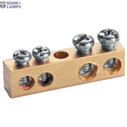 MCB Box Terminal and Accessorie(Screw Connection)olorless - General Terminal 4 Gang