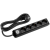 X-tendia Black Five Gang Soc Switch Earth Cab CP 3M