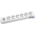 X-tendia White Six Gang Socket Switch Earth CP