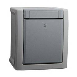 Pacific Grey Two Way Switch  (Screw Connection)