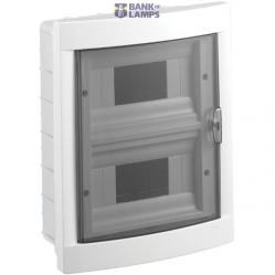 Flush Mounted MCB Box Colorless - General Flush Mounted Distribution Box 16 Gang