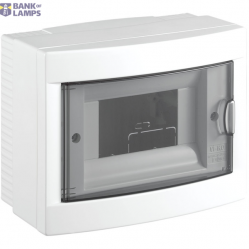 Surface Mounted MCB Box Colorless - General Surface Mounted Dist. Box 6 Gang - H F