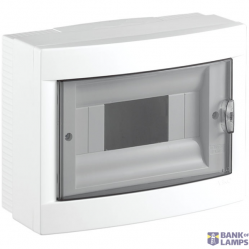 Surface Mounted MCB Box Colorless - General Surface Mounted MCB Box 8 Gang - H F