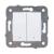 Shutter control switch Karre white
