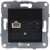 Novella-Trenda Black Data+Numerical Phone Socket (Jacksız)