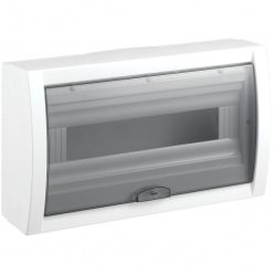 Surface Mounted MCB Box Colorless - General Surface Mounted MCB Box 18 Gang - H F