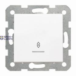 Karre-Meridian White (Quick Connection) Illuminated Two Way Switch