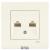 Karre Beige Data+Numerical Phone Socket (Jacksız)