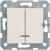 Karre-Meridian Beige (Quick Connection) Illuminated Two Gang Switch