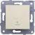 Karre-Meridian Beige (Quick Connection) Illuminated Two Way Switch