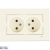Karre Beige Two Gang Socket