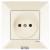 Karre-Meridian Beige (Quick Connection) Socket + Button/Cover
