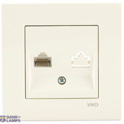 Karre Beige One Gang Data Socket (CAT6)