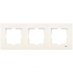 Karre Accessory Beige Three Gang Frame