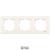 Karre Accessory Beige Three Gang Frame