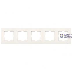 Karre Accessory Beige Five Gang Frame