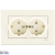Karre Beige Child Protected Double Earth Socket