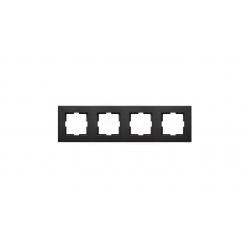 Novella Accessory Black Four Gang Frame