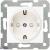Karre-Meridian White (Quick Connection) Child Protected Socket