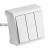 Vera White Three Gang Switch