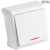 Vera White Illuminated Switch