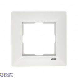 Meridian Accessory White One Gang Frame
