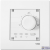 Karre-Meridian White Analog Thermostat