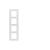 Lumina intense Frame 4-fold vertical, white WL5640