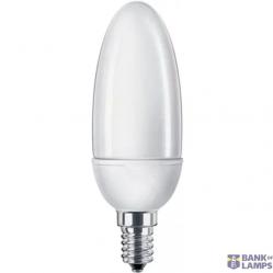 CFL Softone Candle 8W WW E14 1PF/6