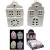 X-mass Decoration ceram. home with LED 49023