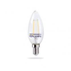LED Bulb Filament E14 2W B35 2700K 200Lm XQ-Lite1402