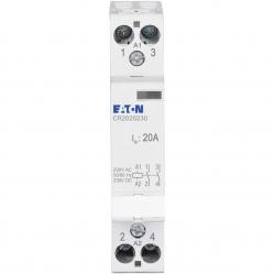 CR Installation contactor, 20A, 230V AC/DC, 2NO