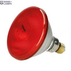 PAR38 IR 100W E27 240V Red 1CT/12