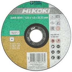 Cutting wheel 125x1.0 INOX HITACHI 782302