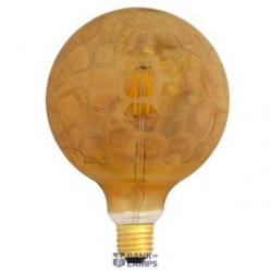 LED Bulb Filament E27 4W Globe G125 gold net Shad